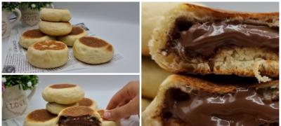 Meki i vazdušasti slatki oblačići: italijanski panini puni čokoladnog krema