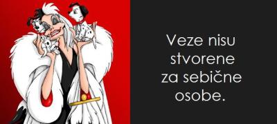 Sebični ljudi su dobri samo za sebe, a posle se čude zašto su sami